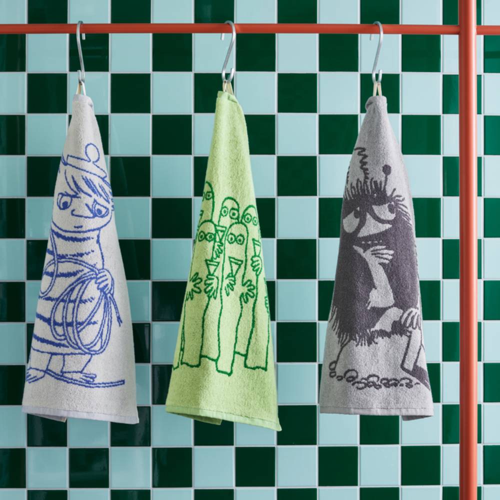 Too-Ticky Hand Towel 30x50cm Blue - The Official Moomin Shop