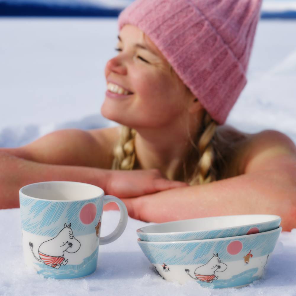 Moomin Ice Swimming Mug 0,3L - The Official Moomin Shop