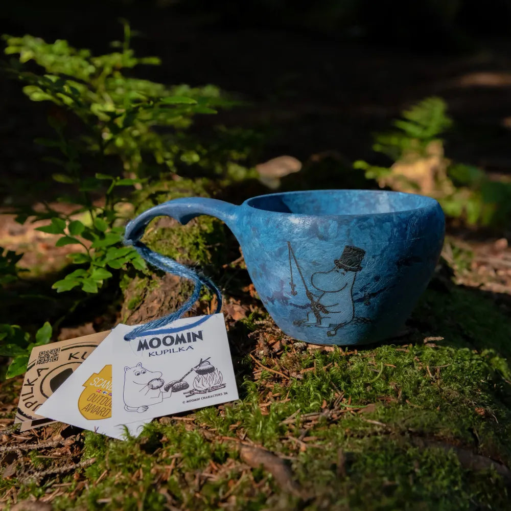 Moominpappa Drinking Vessel Big Darkblue - The Official Moomin Shop