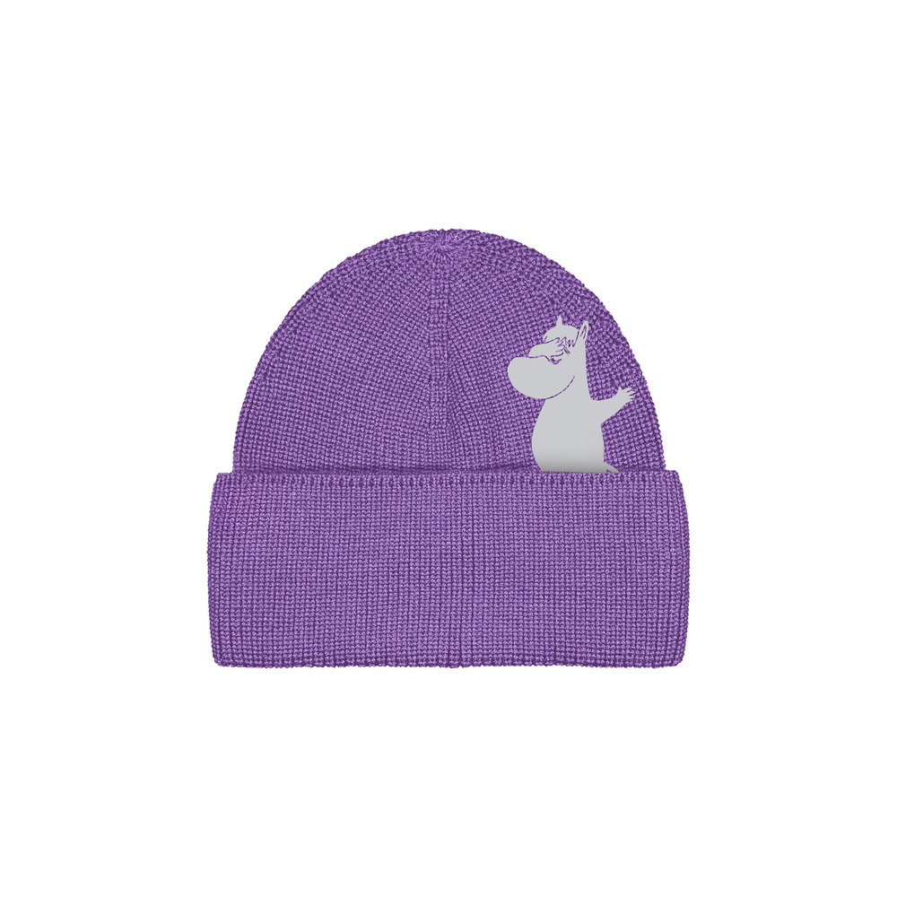 Moomin Love Merino Beanie Lilac - The Official Moomin Shop