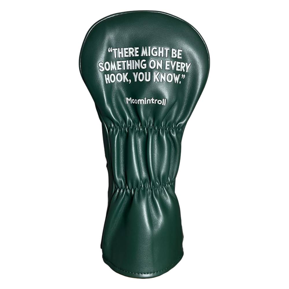 Moomintroll Angry Golf Driver Headcover Darkgreen - The Official Moomin Shop