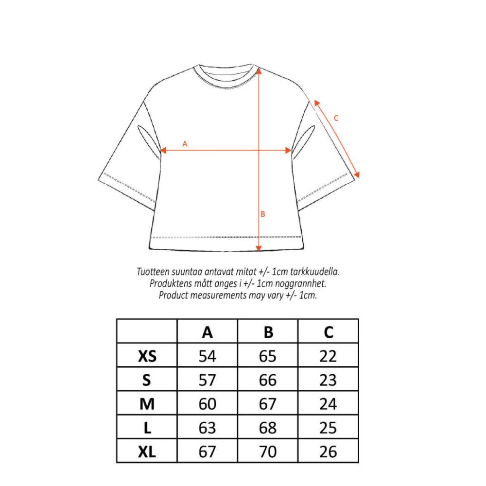 Moomin x Mert Otsamo Logo T-shirt Vintage Black