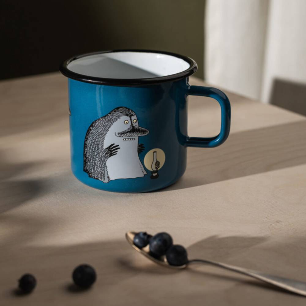 The Groke Mug 5,5dl Blue - The Official Moomin Shop