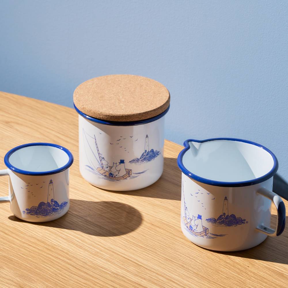 Moomin Sailors Mug 3,7dl White - The Official Moomin Shop