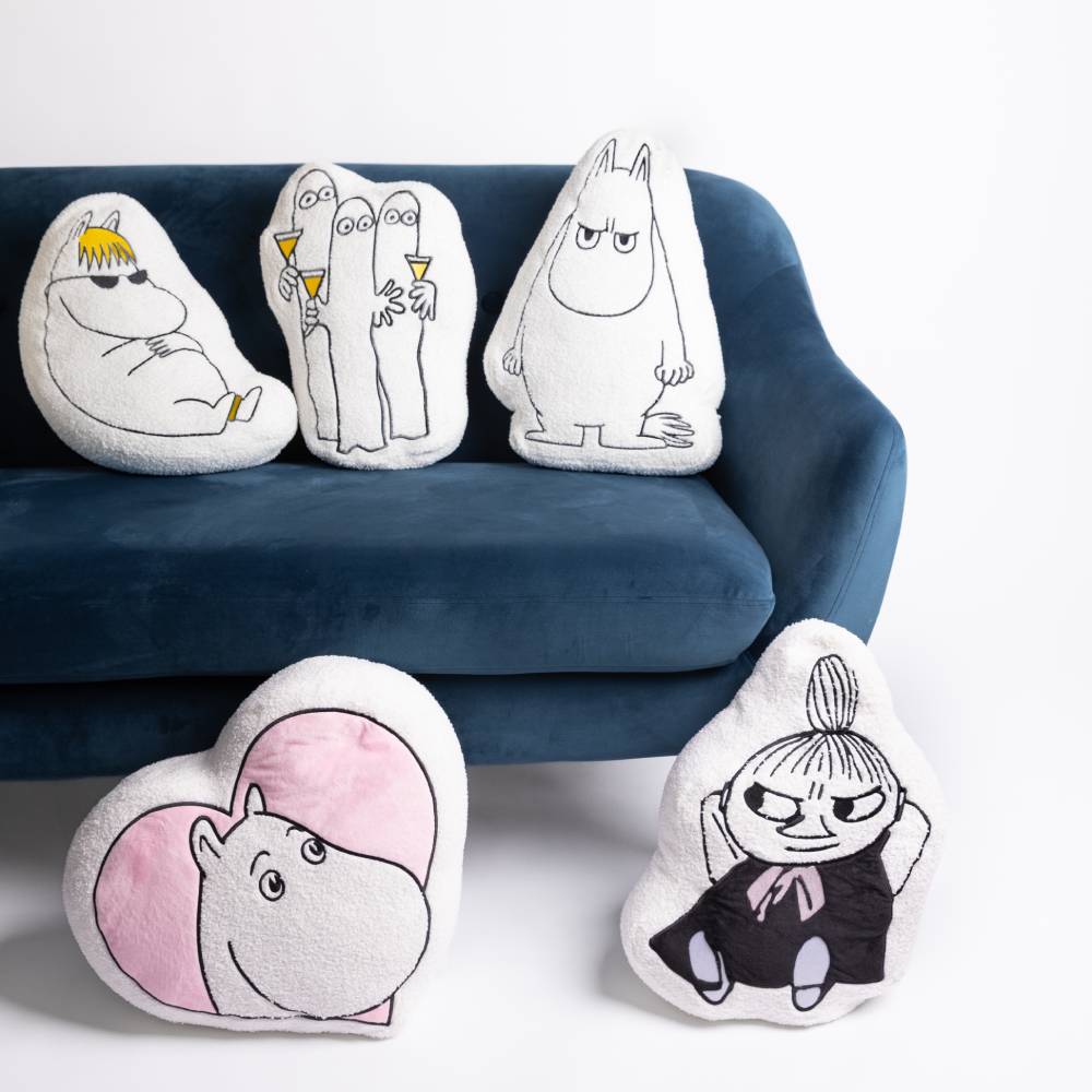 Moomins Love Cushion Pink
