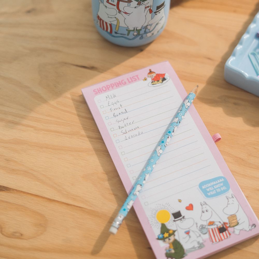 Moomin Magnetic Notepad & Pen - The Official Moomin Shop