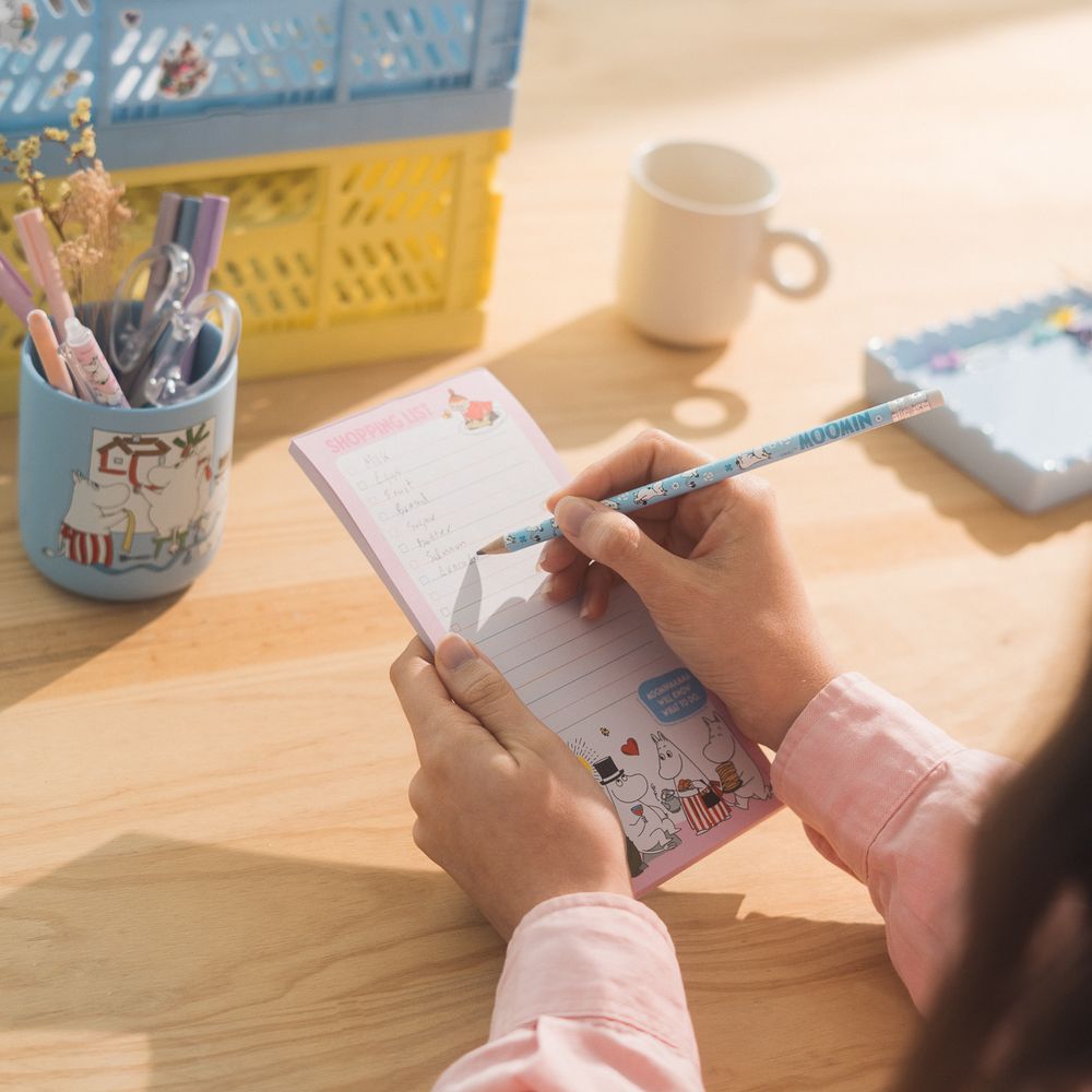 Moomin Pencil Holder Lightblue - The Official Moomin Shop