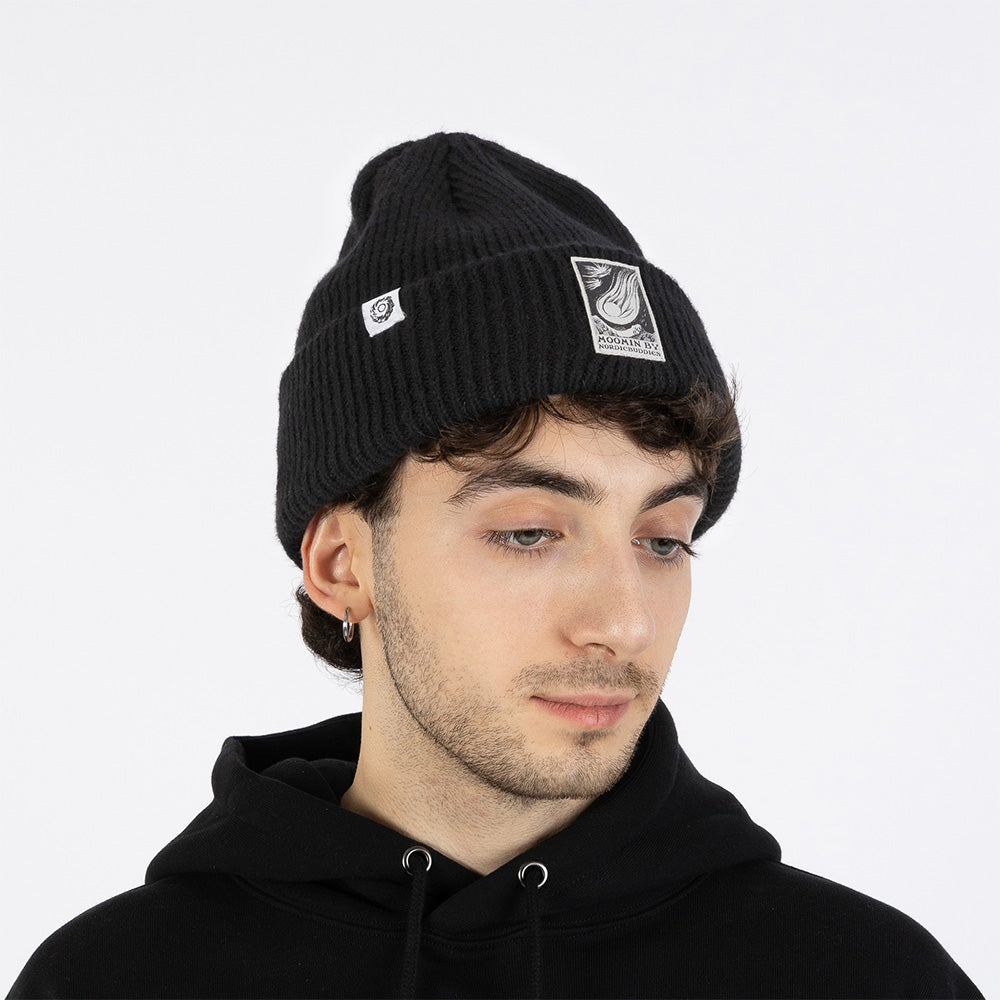 Moomin Novels Collection Beanie Black - The Official Moomin Shop