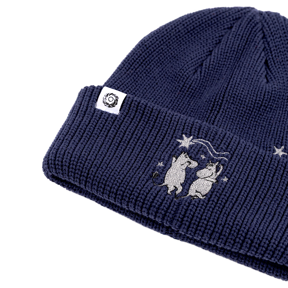 Moomin Comet Dance Beanie Navy - The Official Moomin Shop