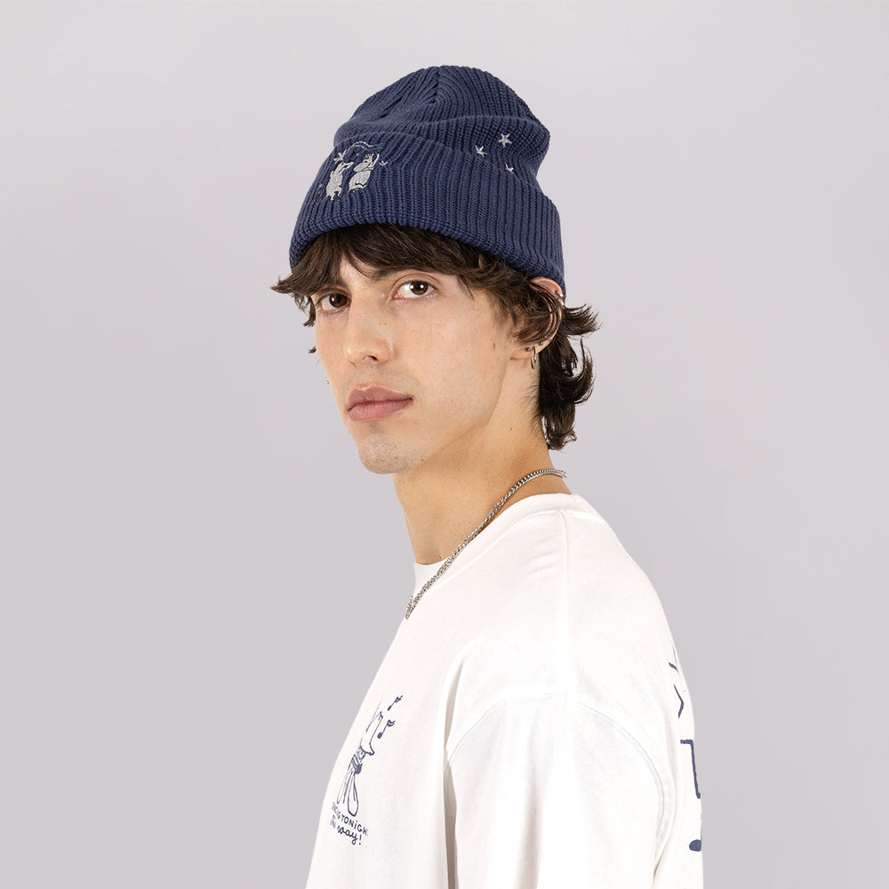 Moomin Comet Dance Beanie Blue