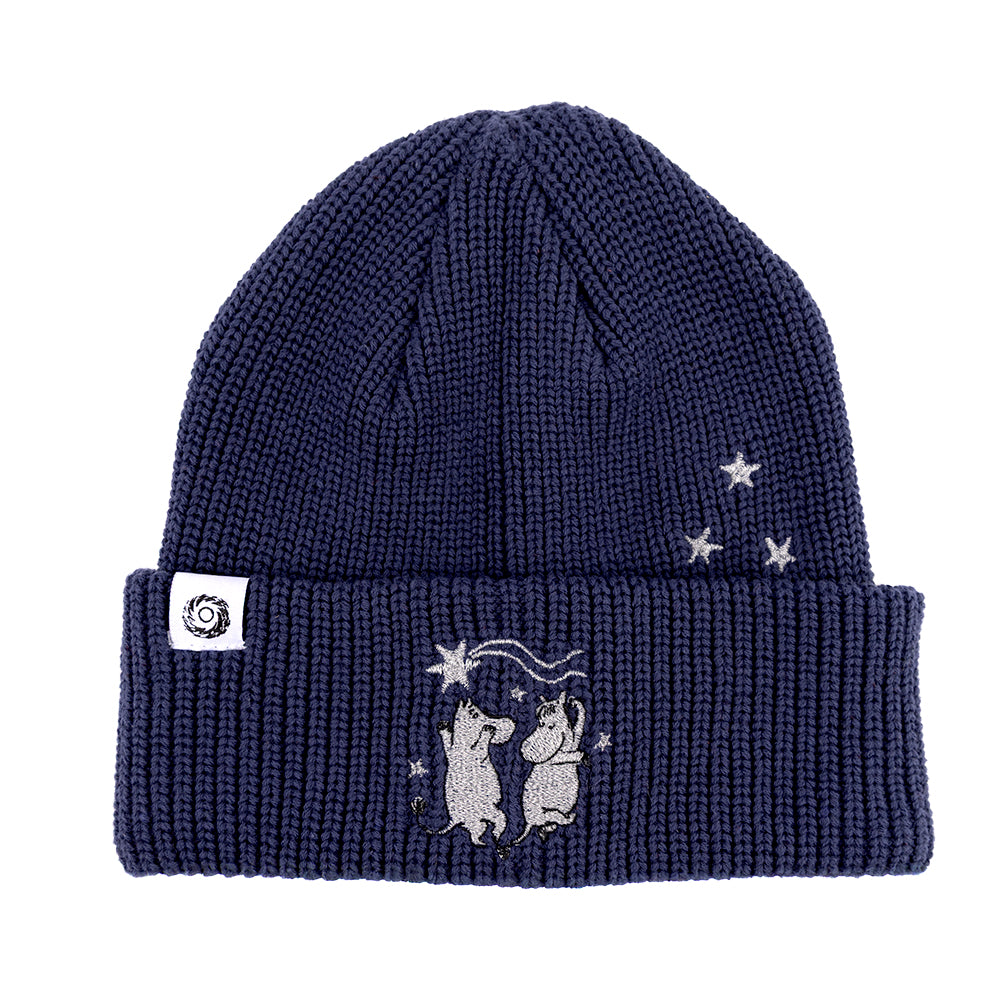 Moomin Comet Dance Beanie Navy - The Official Moomin Shop