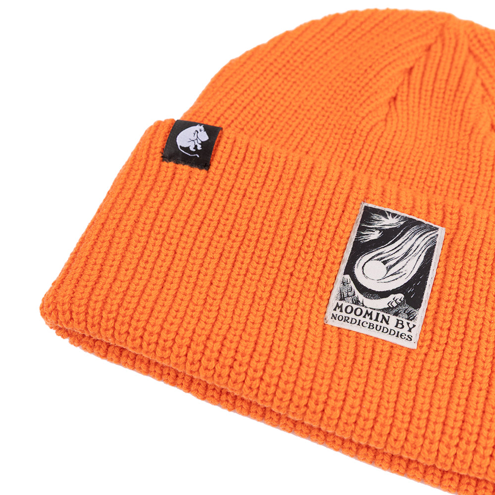 Moomin Comet Pyrstötähti Beanie Orange - The Official Moomin Shop