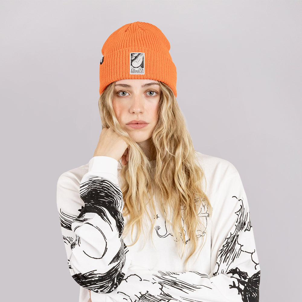 Moomin Comet Pyrstötähti Beanie Orange