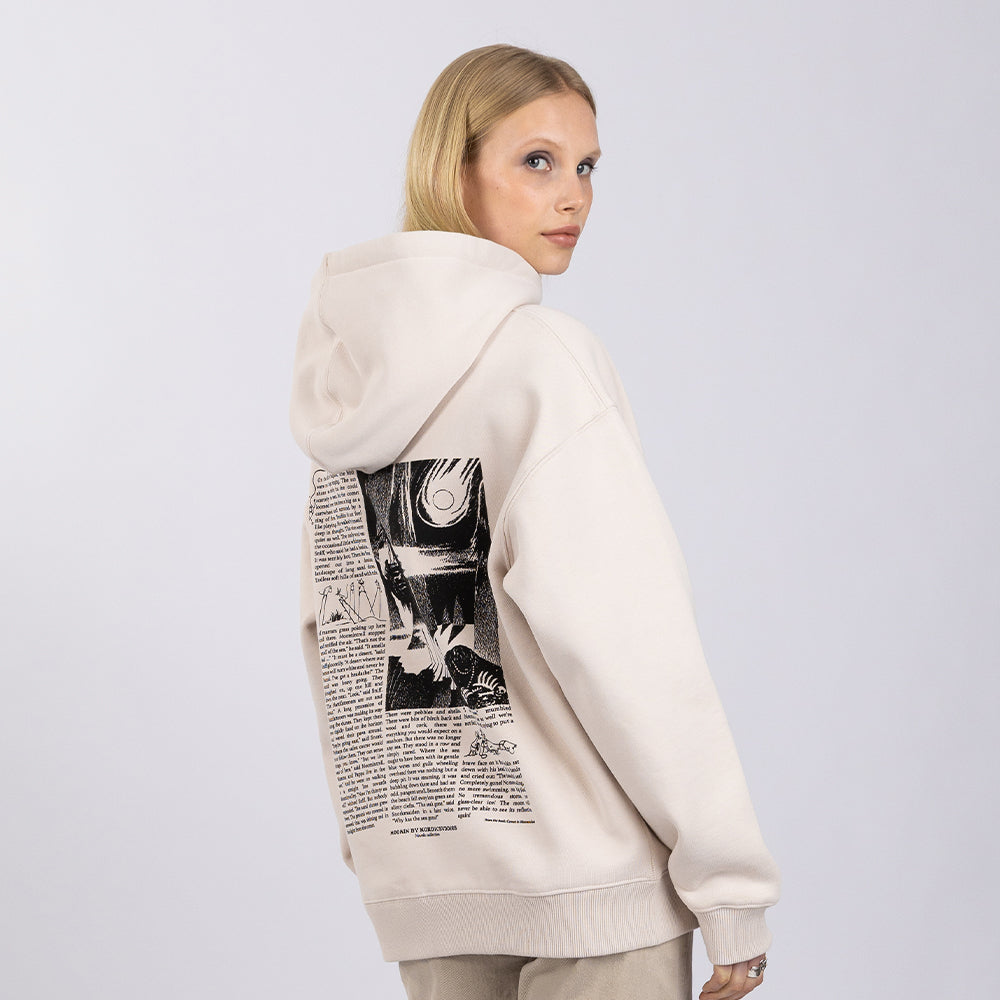 Moomin Comet Hoodie Beige - The Official Moomin Shop
