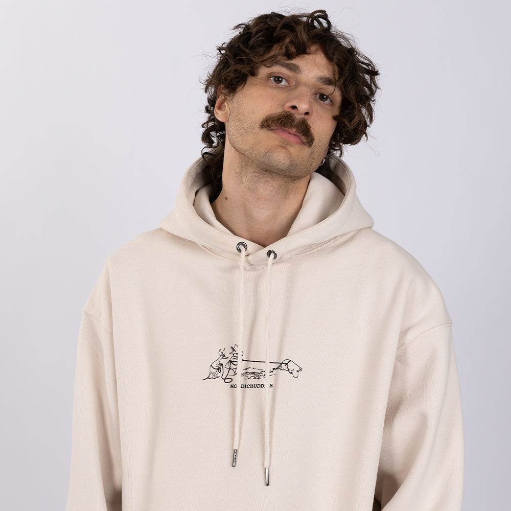 Moomin Comet Hoodie Beige - The Official Moomin Shop