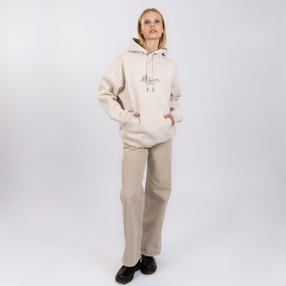 Moomin Comet Hoodie Beige - The Official Moomin Shop