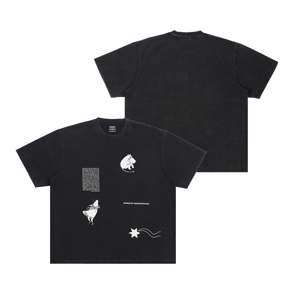 Moomin Comet T-shirt Unisex Black - The Official Moomin Shop