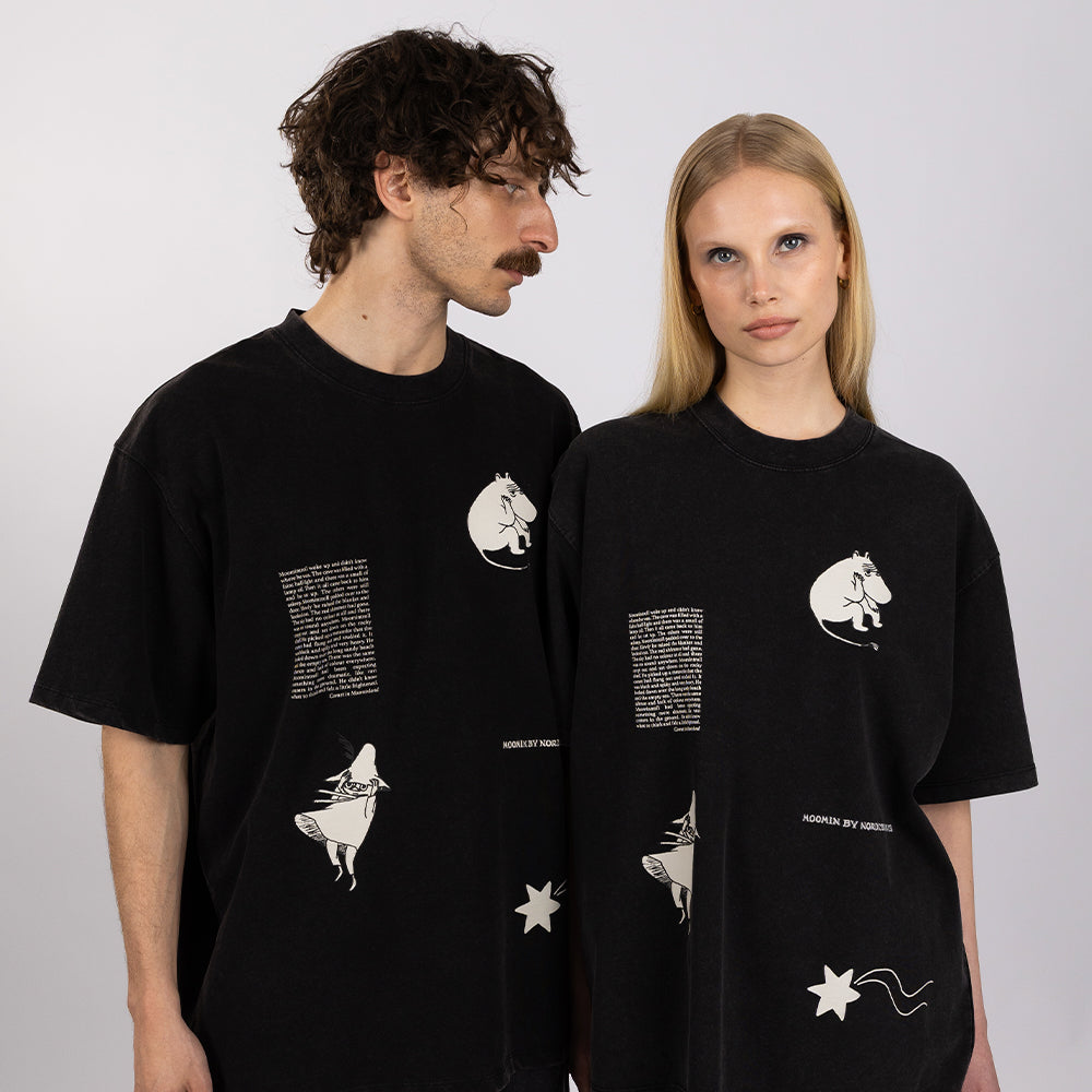 Moomin Comet T-shirt Unisex Black - The Official Moomin Shop