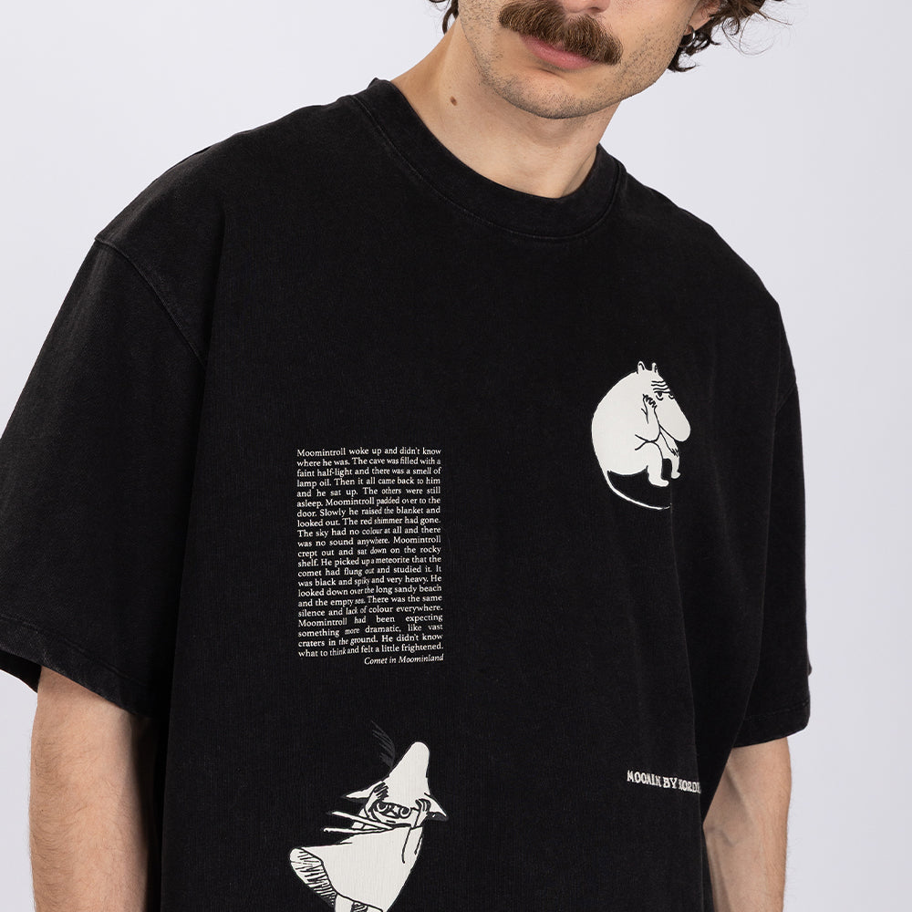 Moomin Comet T-shirt Unisex Black - The Official Moomin Shop