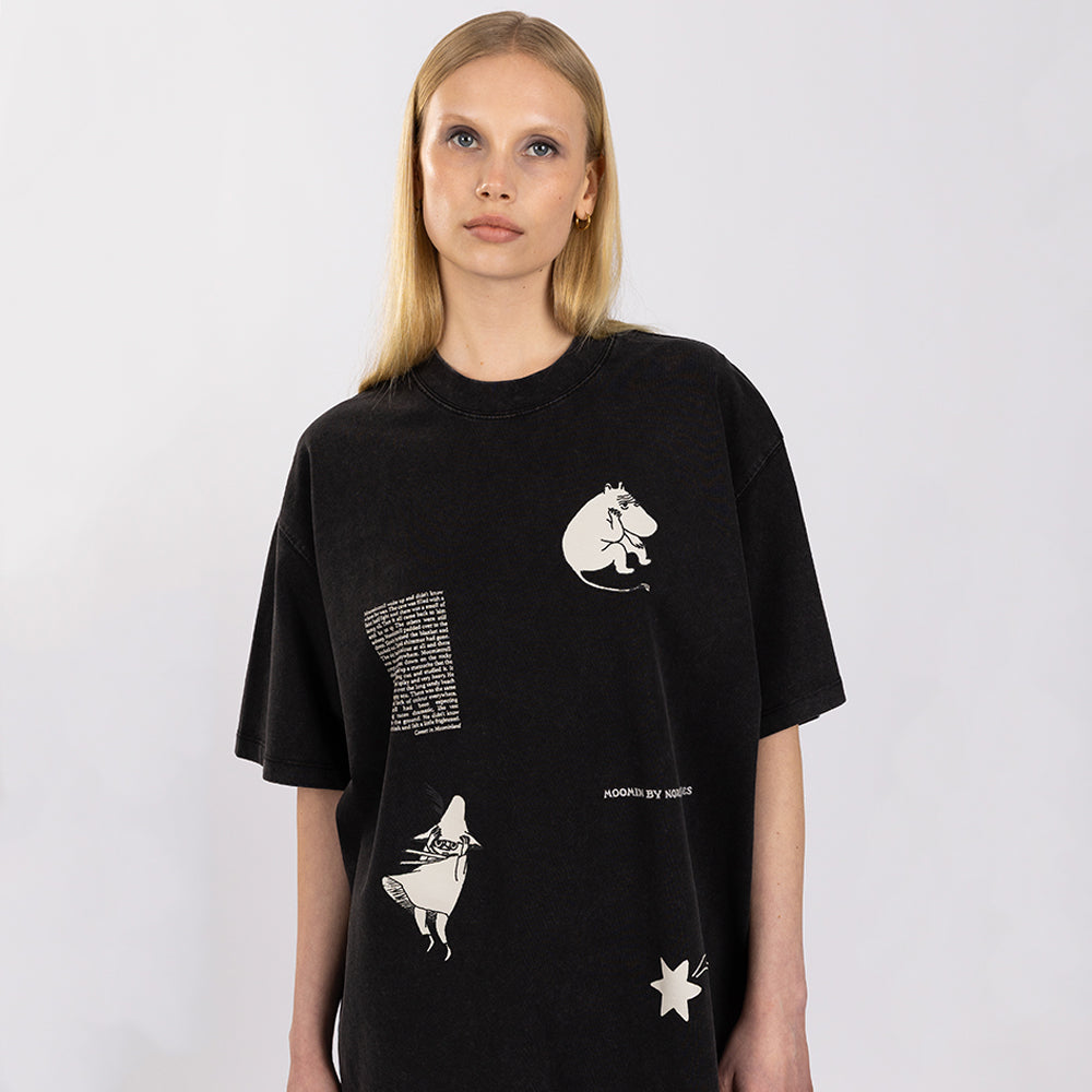 Moomin Comet T-shirt Unisex Black - The Official Moomin Shop