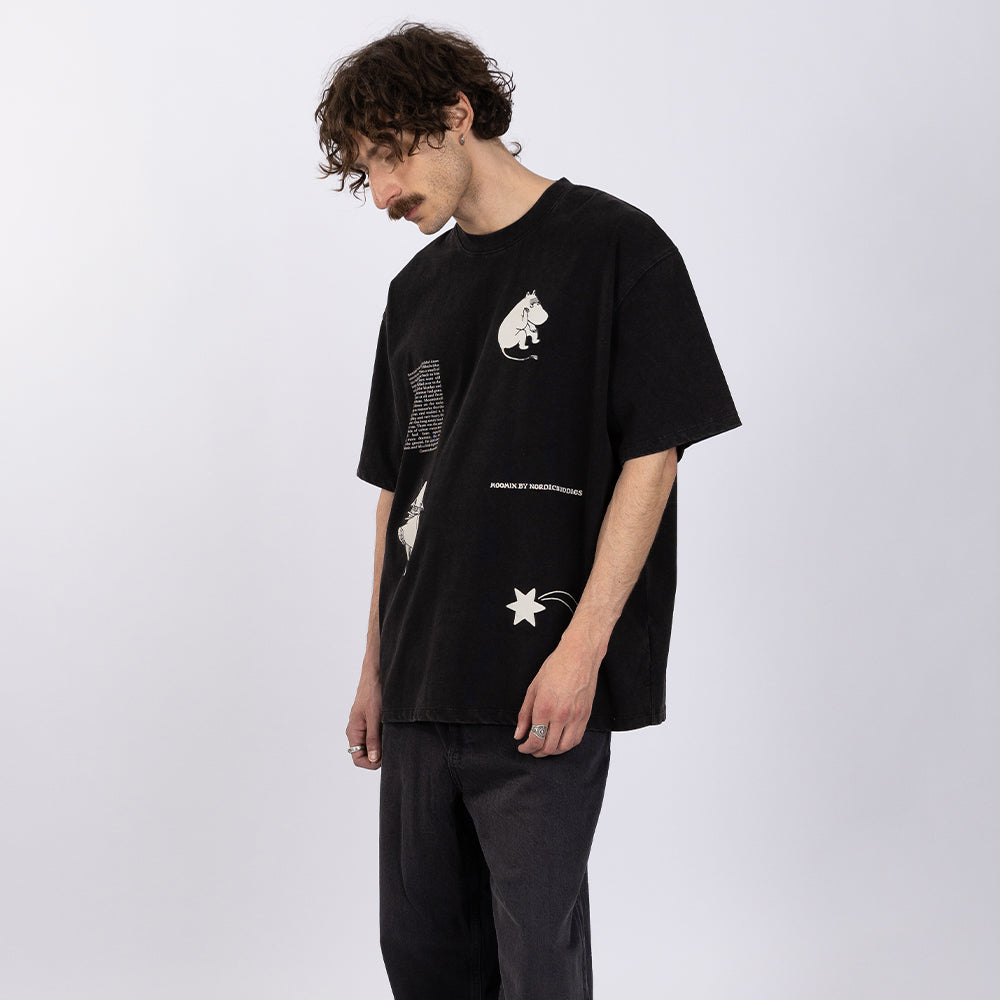 Moomin Comet T-shirt Unisex Black - The Official Moomin Shop