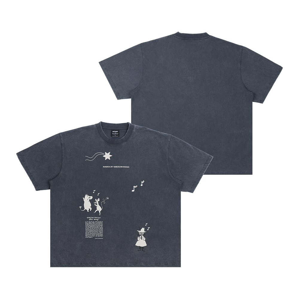 Moomin Comet T-shirt Unisex Blue - The Official Moomin Shop