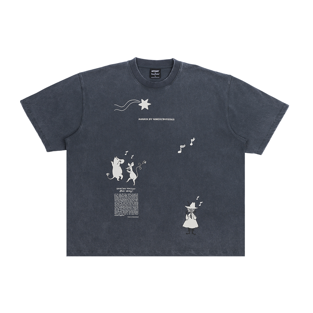 Moomin Comet T-shirt Unisex Blue - The Official Moomin Shop