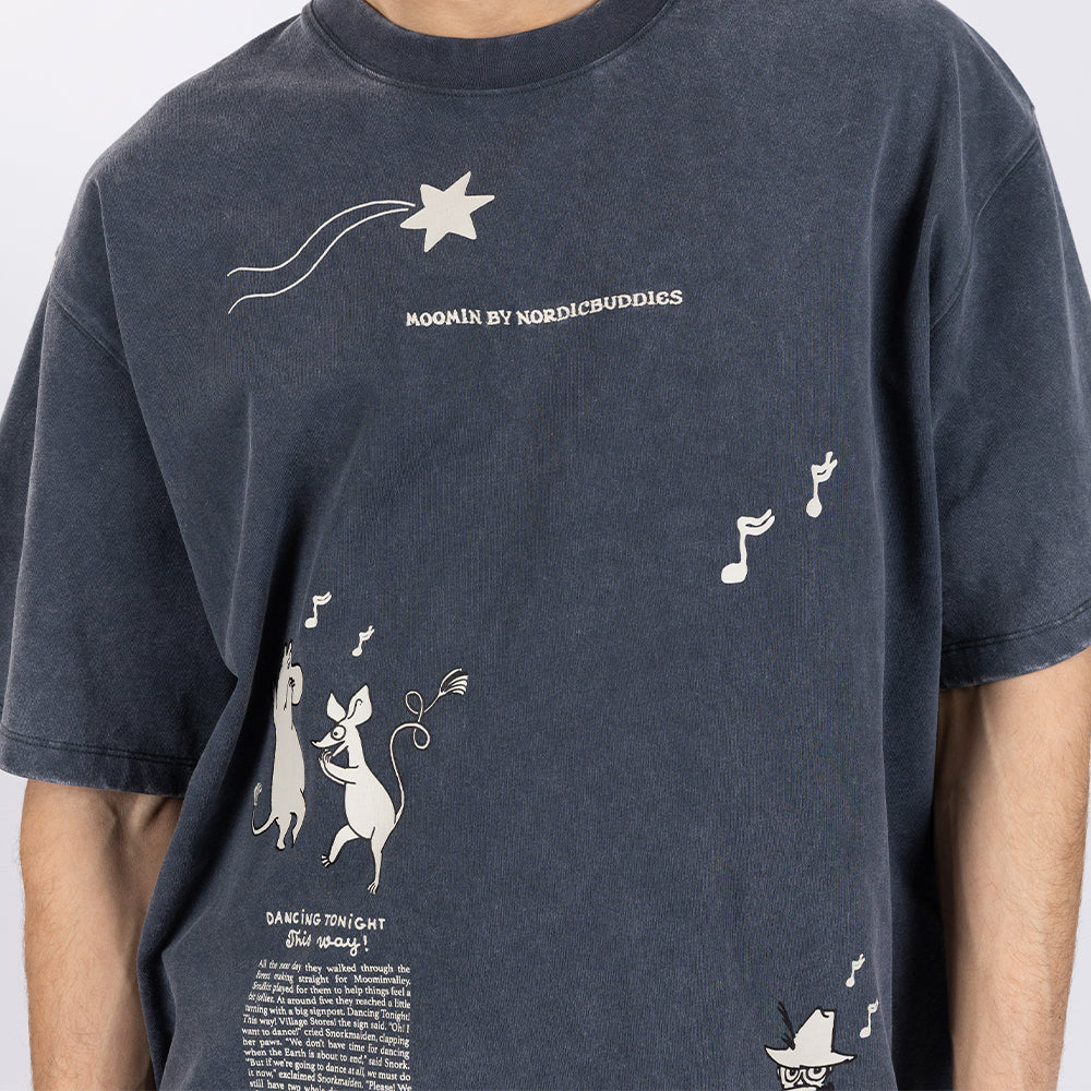 Moomin Comet T-shirt Unisex Blue - The Official Moomin Shop