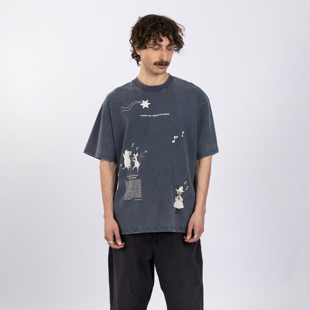 Moomin Comet T-shirt Unisex Blue - The Official Moomin Shop