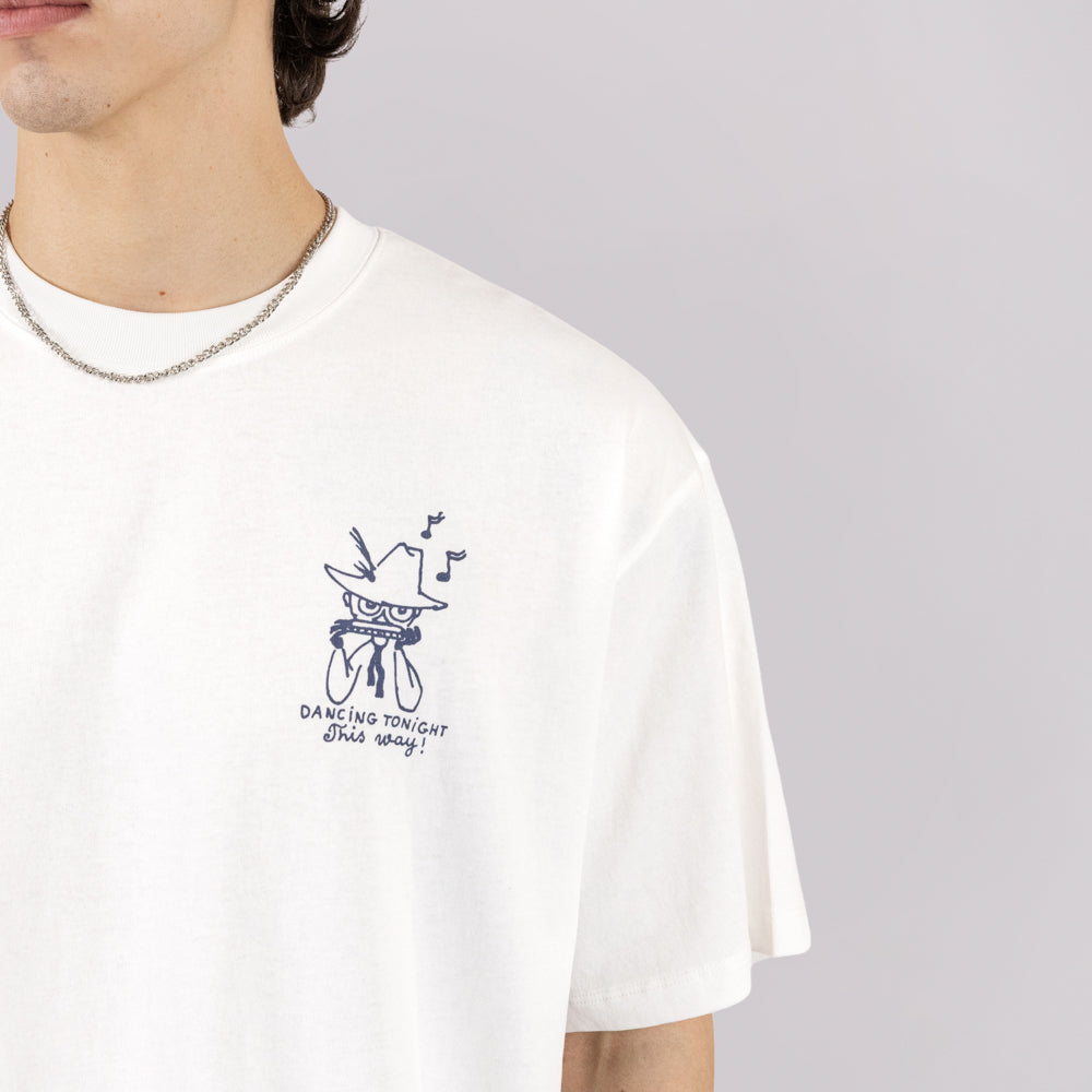 Moomin Comet Dance T-shirt Unisex White