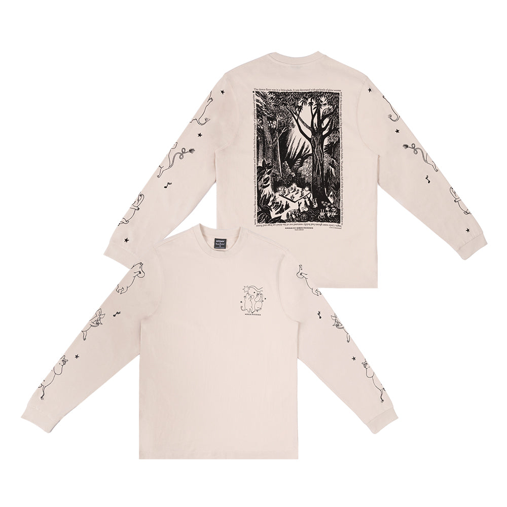 Moomin Comet Longsleeve Natural - The Official Moomin Shop