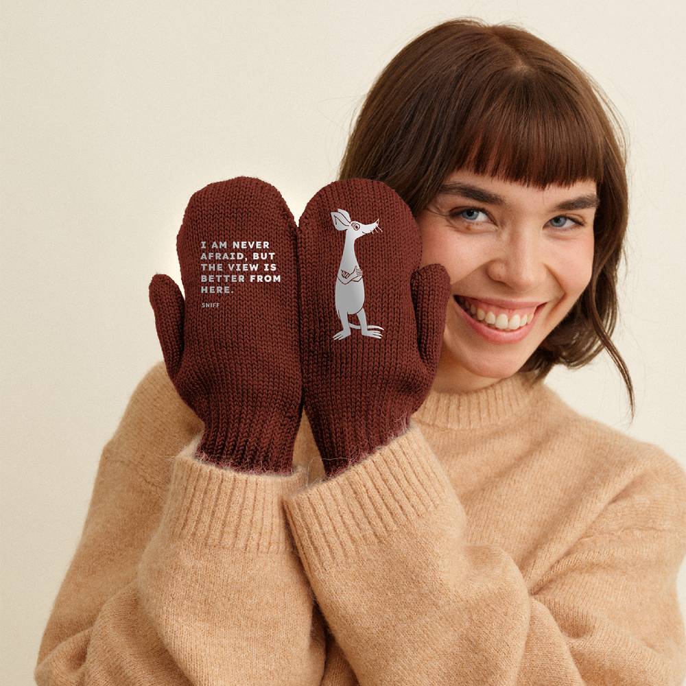 Sniff Brave Mittens Terracotta