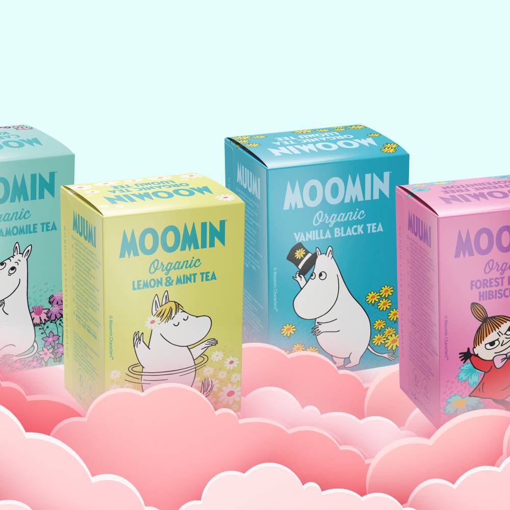 Moomintroll Organic Mint & Chamomile Tea