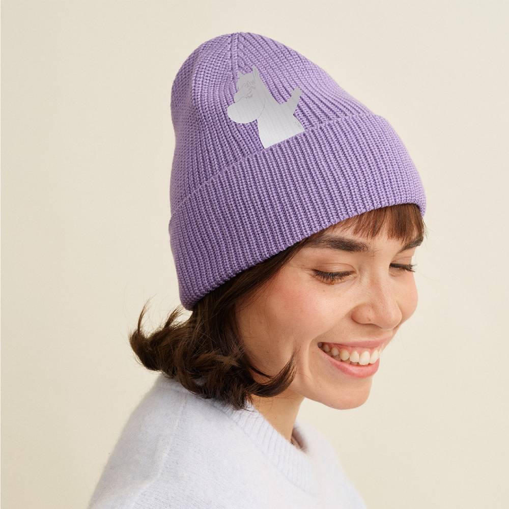 Moomin Love Merino Beanie Lilac