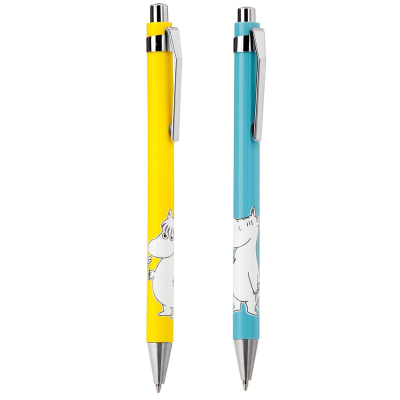 Moomintroll & Snorkmaiden Pen 2-set - The Official Moomin Shop