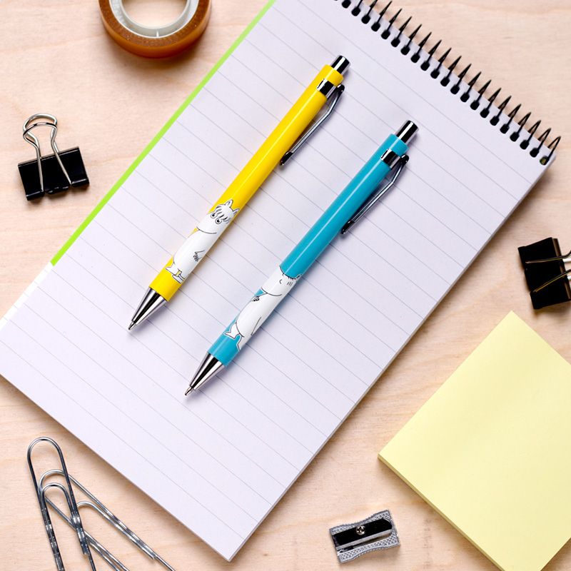Moomintroll & Snorkmaiden Pen 2-set - The Official Moomin Shop