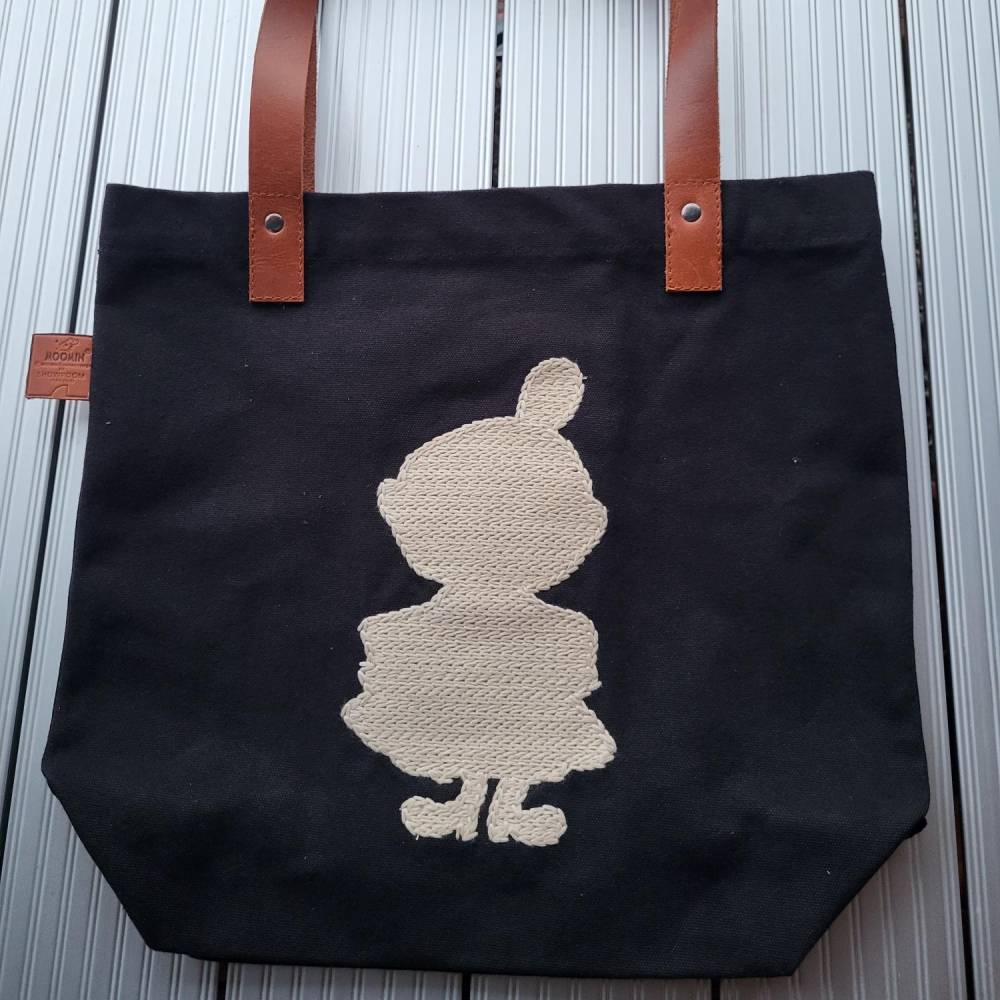 Little My Tote Bag Black - The Official Moomin Shop