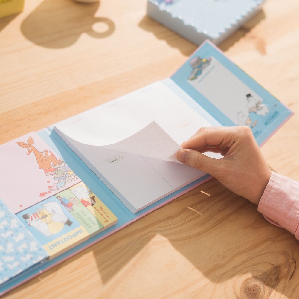 Moomin Weekly Planner & Adhesive Notes - The Official Moomin Shop