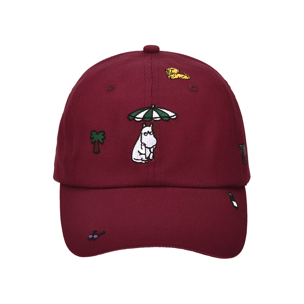 Moomin Riviera Cap Red - The Official Moomin Shop