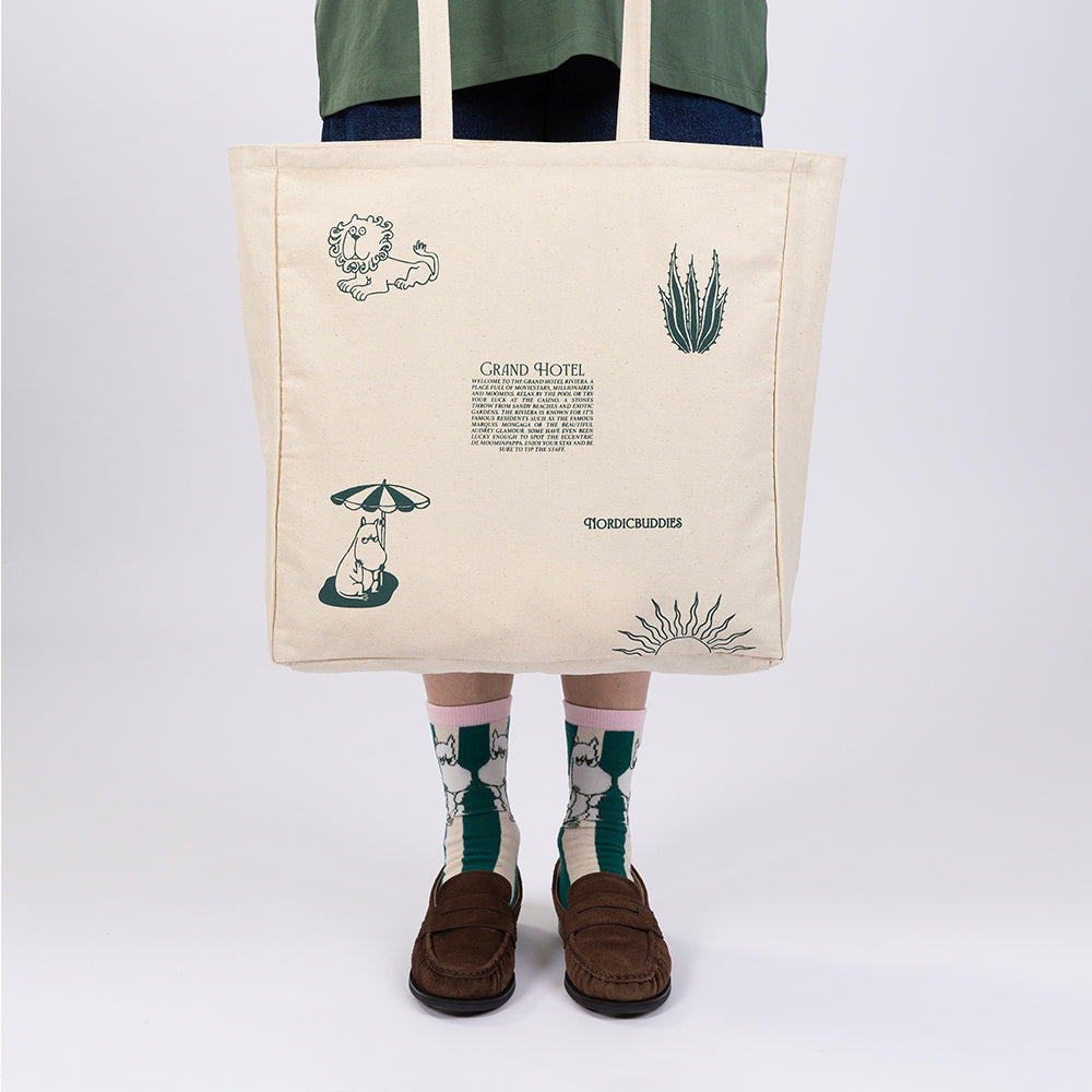Moomin Riviera Tote Bag White - The Official Moomin Shop