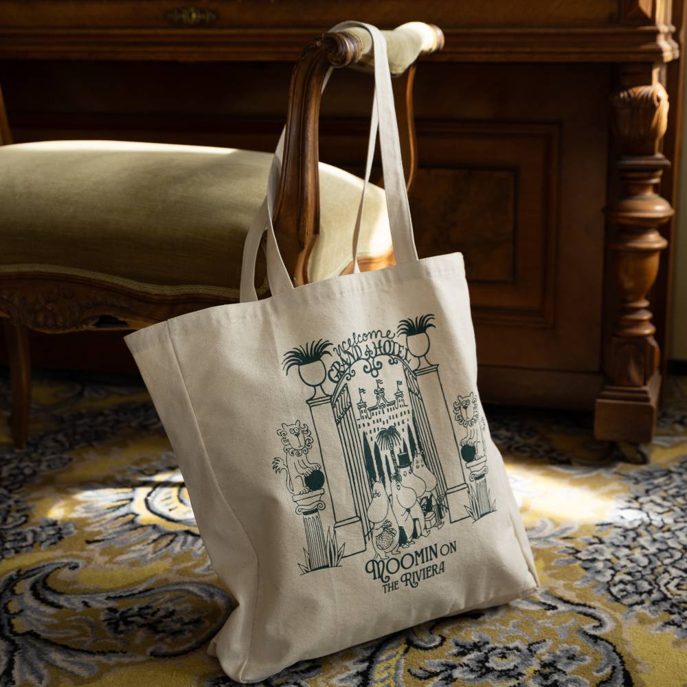 Moomin Riviera Tote Bag White - The Official Moomin Shop