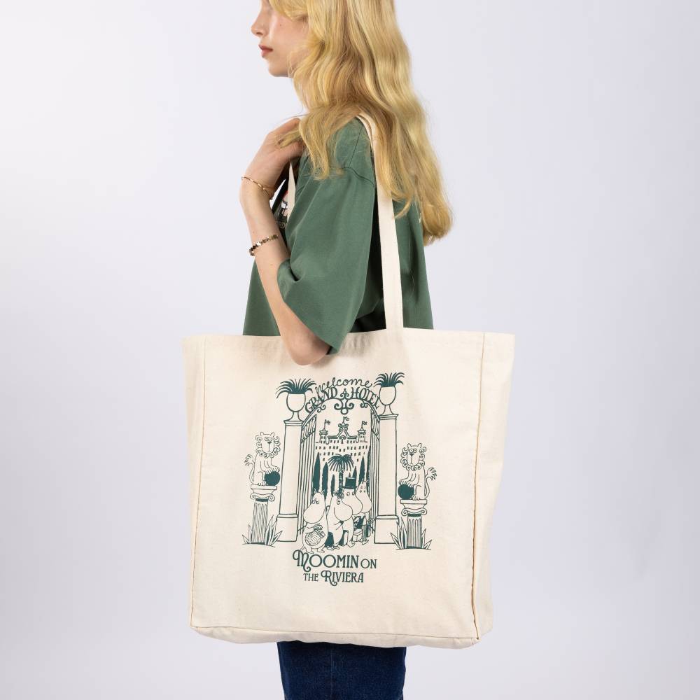Moomin Riviera Tote Bag White - The Official Moomin Shop