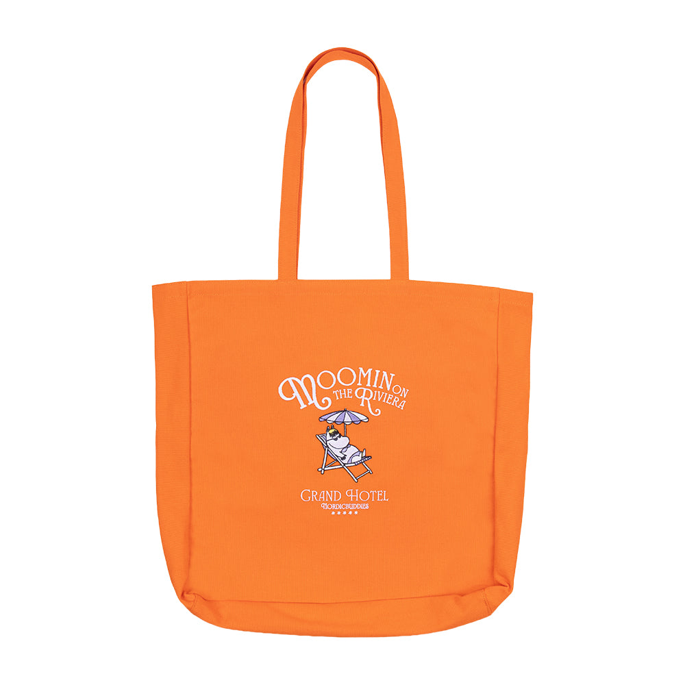 Moomin Riviera Tote Bag Orange - The Official Moomin Shop