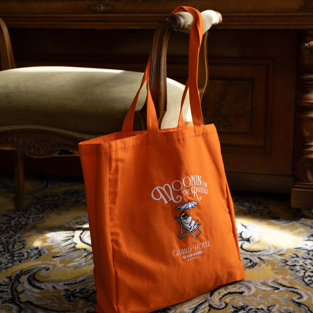 Moomin Riviera Tote Bag Orange - The Official Moomin Shop