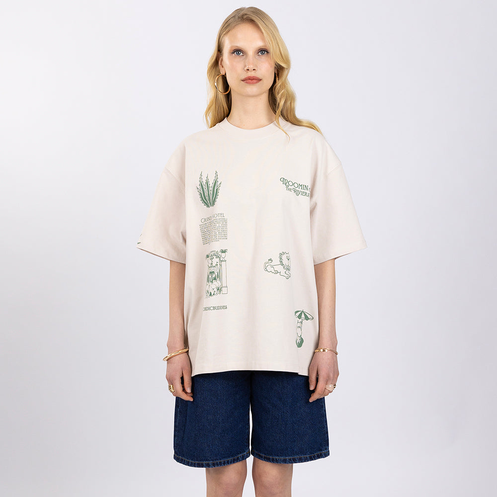 Moomin Riviera T-shirt White - The Official Moomin Shop
