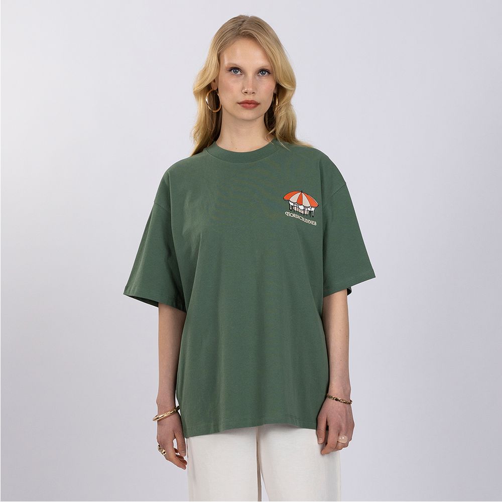 Moomin Riviera T-shirt Green - The Official Moomin Shop