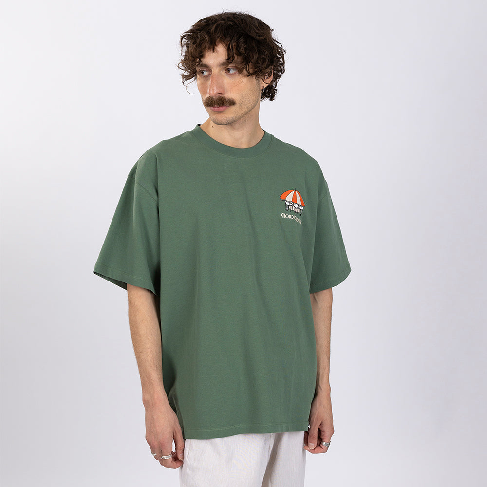 Moomin Riviera T-shirt Green - The Official Moomin Shop