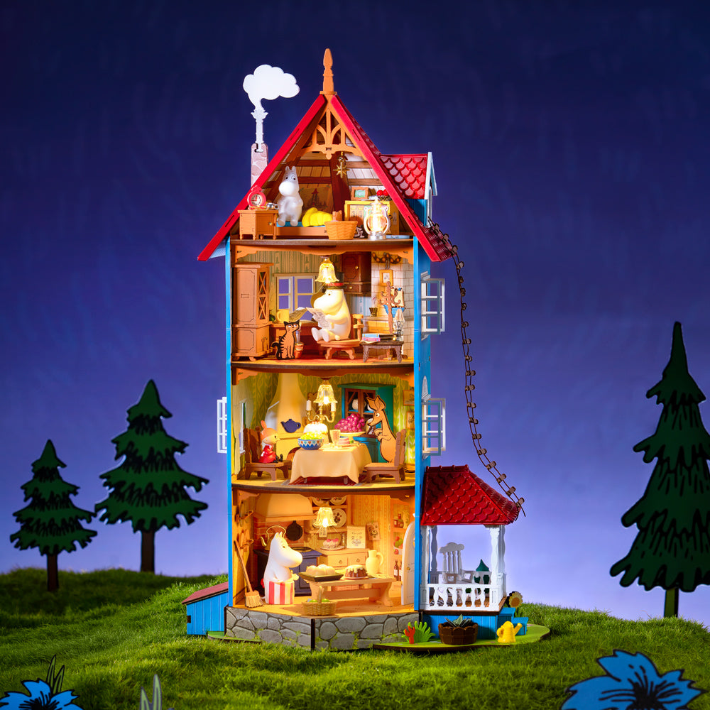 Moominhouse DIY 3D Dollhouse - The Official Moomin Shop