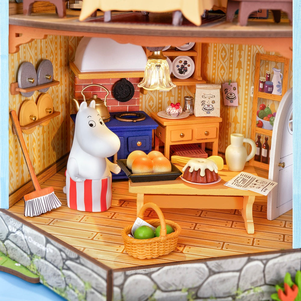 Moominhouse DIY 3D Dollhouse - The Official Moomin Shop