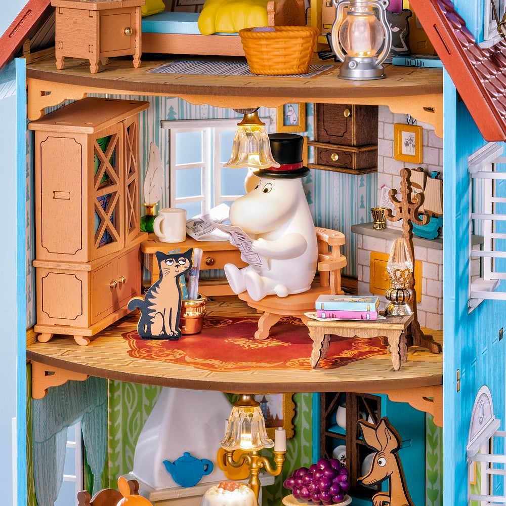 Moominhouse DIY 3D Dollhouse - The Official Moomin Shop